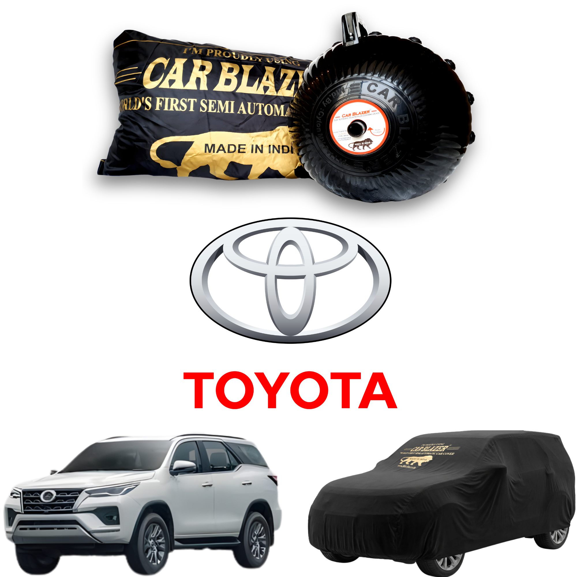 TOYOTA cars Portable Car body covers waterproof sun heat proof HEAVY duty rain water scratchproof full body car covers