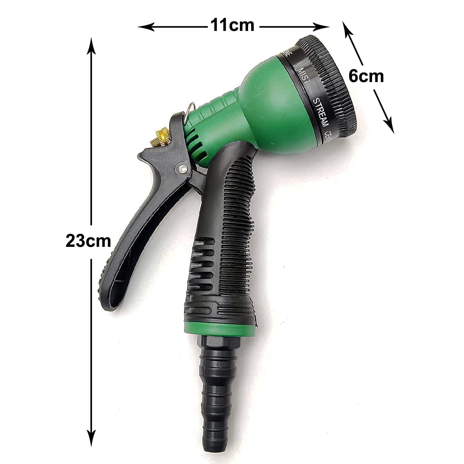 8-mode high-pressure garden hose nozzle adjustable water spray gun for car wash bike cleaning gardening