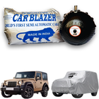 All Weather Car Cover Waterproof Heat Sun Dust Protection Windproof Mahindra Thar Earth Edition - Silver.png