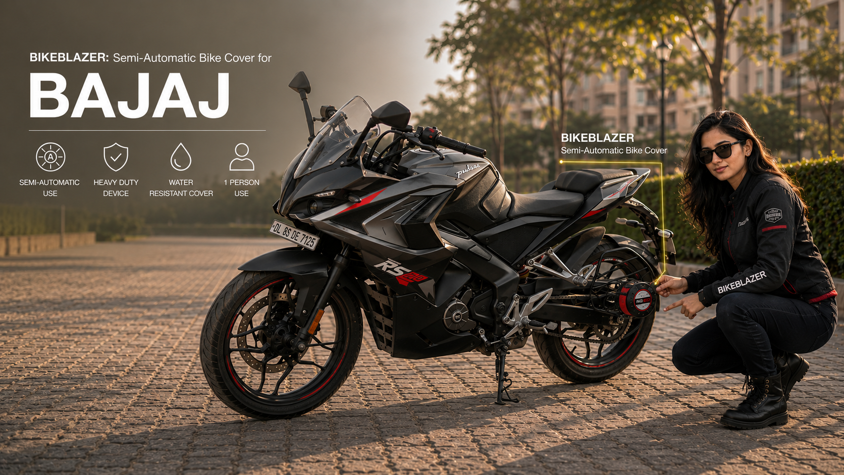 BAJAJ MOTORCYCLES BANNER website waterproof bike body covers for bajaj pulsar platina outdoor dustproof heavy duty bike body cover