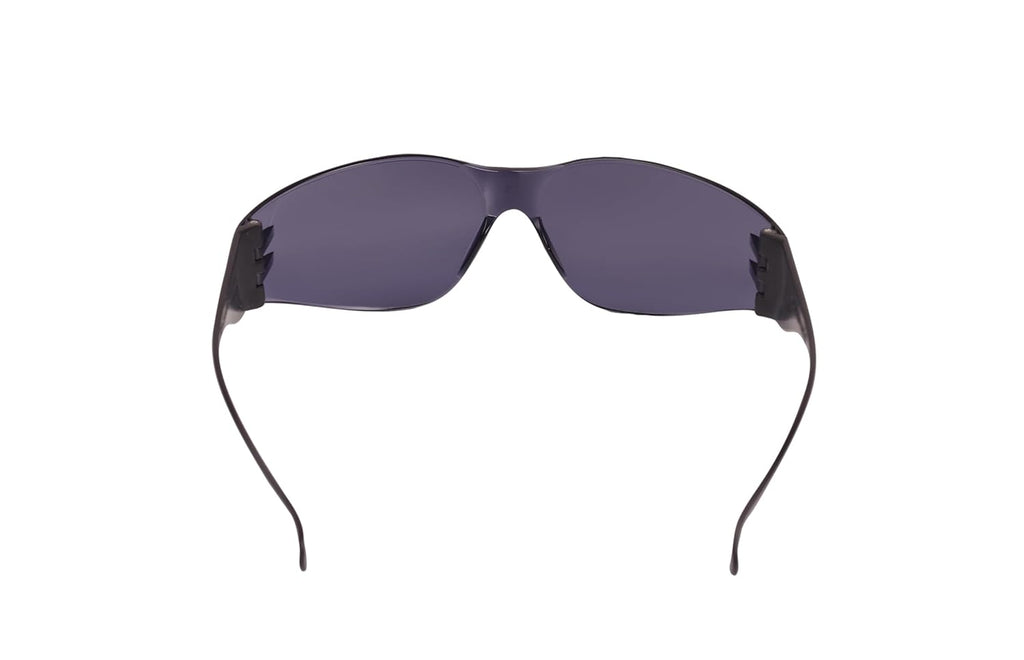 Bikeblazer safety goggles with smoked lens anti-scratch multipurpose eye protection for riding dust construction