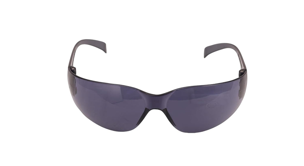 Bikeblazer safety goggles with smoked lens anti-scratch multipurpose eye protection for riding dust construction