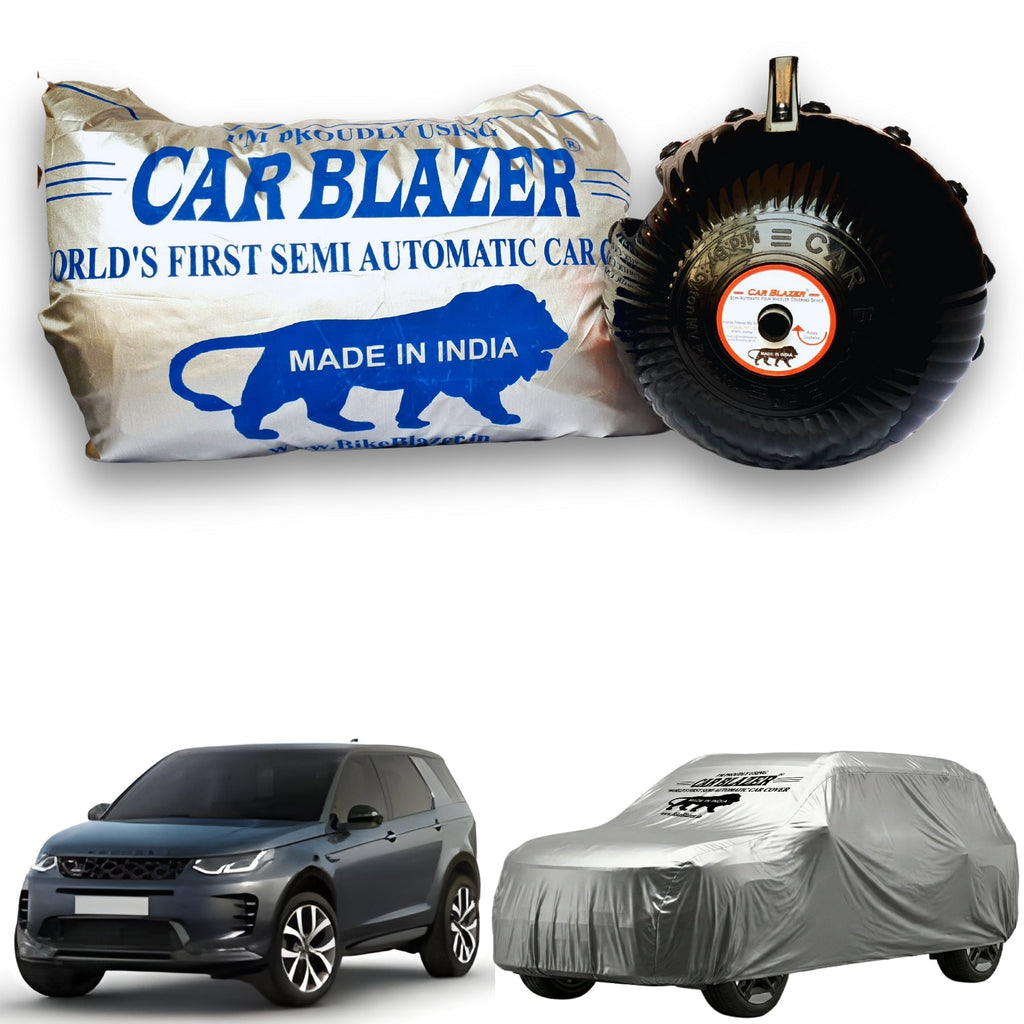 CarBlazer Car Cover Device Waterproof UV Proof Easy to Use Car Protection - Land Rover Discovery Sport - SILVER.jpg