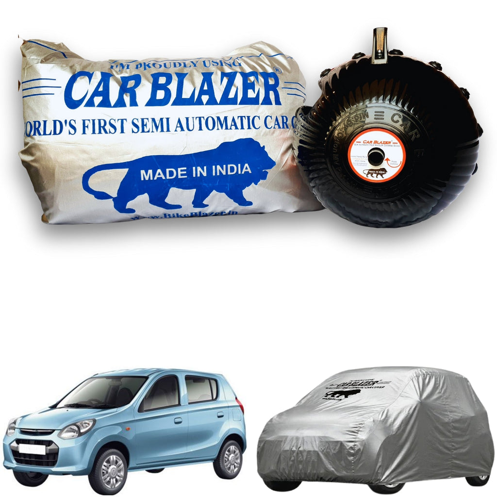 Car Body Cover Waterproof Heat Sun Dust Resistant Scratch Rain Resistant Maruti suzuki ALTO - Silver.jpg