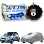 Car body covers waterproof sun heat proof for Maruti Suzuki Ritz - Silver.jpg