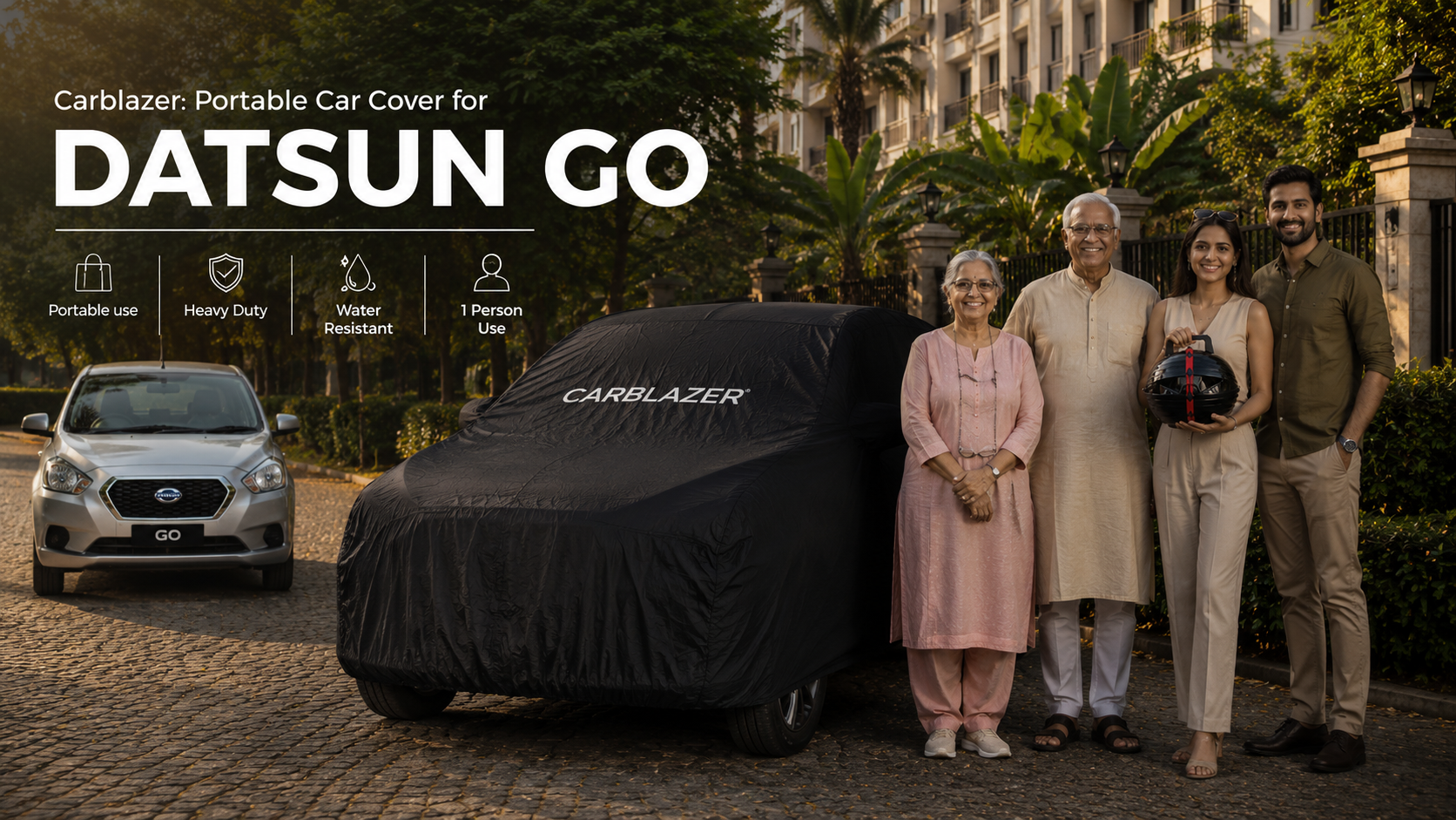DATSUN car cover banner for website - waterproof heavy tear resistant dust proof outdoor sun heat reflective car body covers for DATSUN