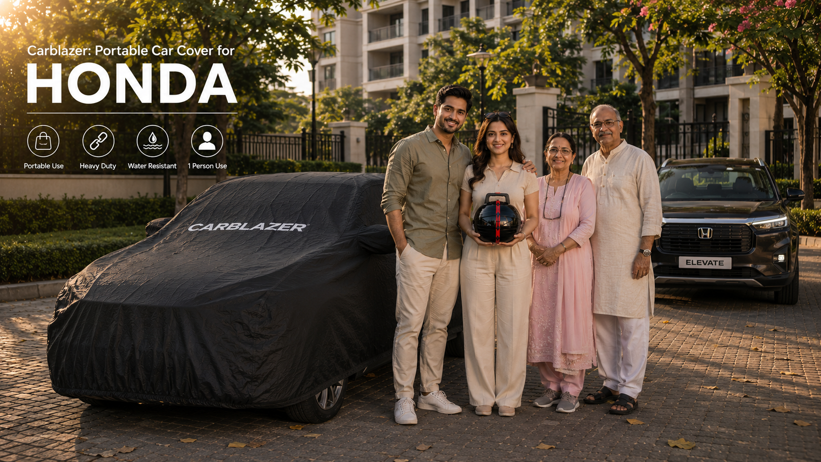 HONDA car cover banner for website - waterproof heavy tear dust proof outdoor sun heat reflective car body covers for HONDA all car models