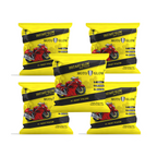 Instant foam body polish pack of 5 for bike scooter car shine protect bumper dashboard leather tyres