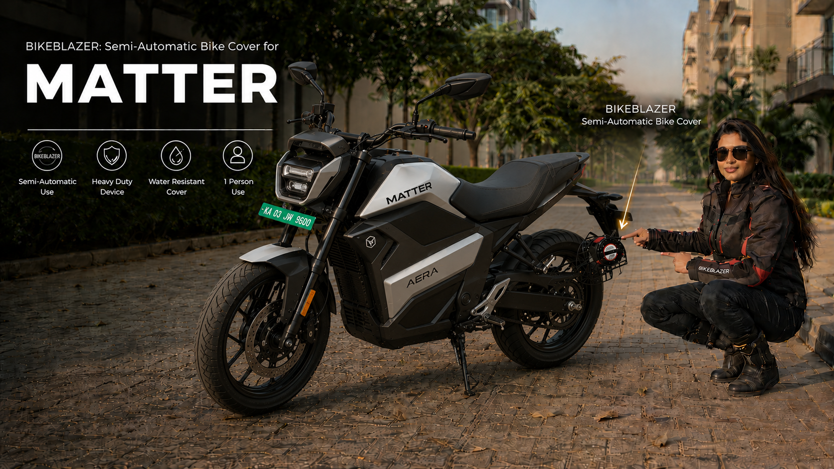 MATTER Motorcycles banner website waterproof bike body cover for MATTER motorcycles dustproof heavy duty rain water resistant
