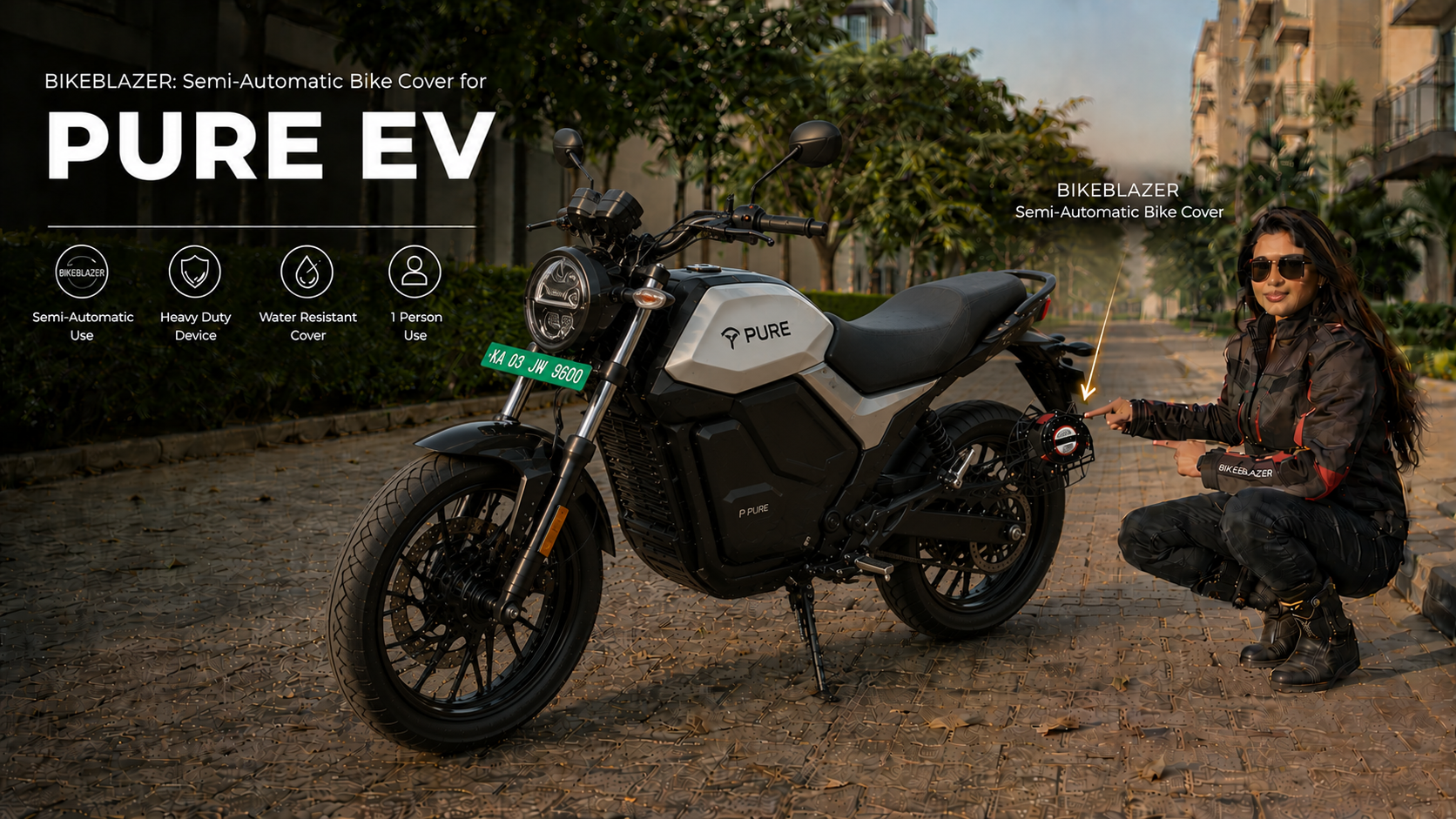PURE EV Motorcycles banner website waterproof bike body cover for PURE EV motorcycles dustproof heavy duty rain water resistant
