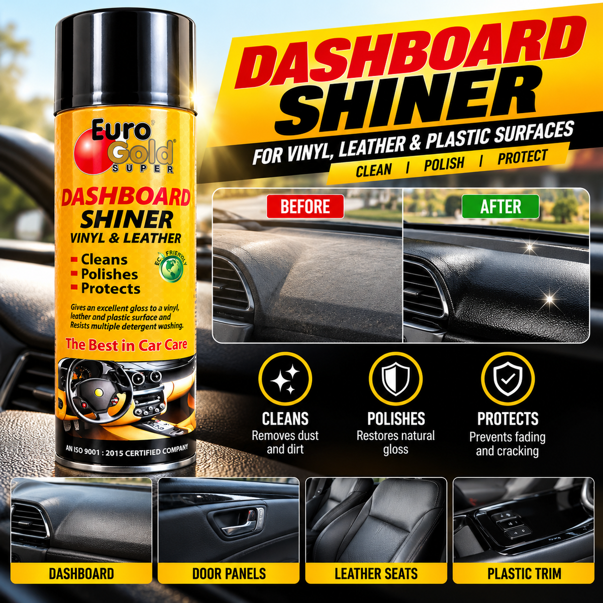BIKEBLAZER: Euro Gold Super Dashboard Shiner