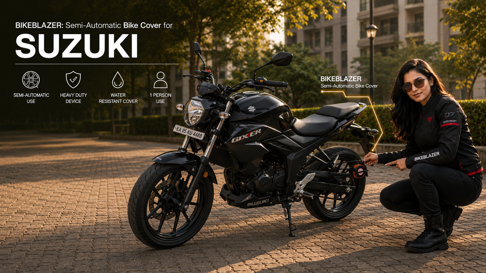SUZUKI Motorcycles banner website water proof bike body cover for SUZUKI motorcycles dustproof heavy duty rain water resistant