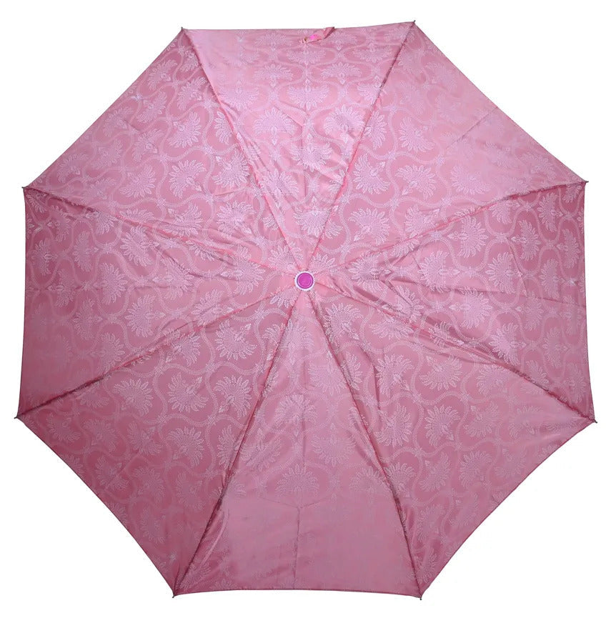 UV Protection Mini Folding Umbrella Portable 3-Fold Windproof Sun Rain Safety for Men Women