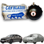 CarBlazer semi automatic portable full body waterproof car cover designed for sports and performance cars with dust proof, UV safe and tear resistant outdoor protection Soft Scratproof, water, Dust & Wind resistant car coverfor BMW 6 Series all car models.