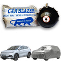 CarBlazer portable full body car cover providing dependable protection for mid-size SUV rays of Suns during family travel, outdoor parking and everyday use. Soft Scratproof, water, Dust & Wind resistant car coverfor BYD Atto 3 all car models.