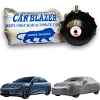CarBlazer portable semi automatic car cover system delivering quick full body protection for luxury sedans with waterproof and tear resistant fabric Soft Scratproof, water, Dust & Wind resistant car cover for BYD Seal all car models.