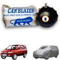 CarBlazer semi automatic waterproof car cover engineered for family MPVs with complete protection against rain, dust and harmful UV exposure  Soft Scratproof, water, Dust & Wind resistant car coverfor Chevrolet Tavera all car models.