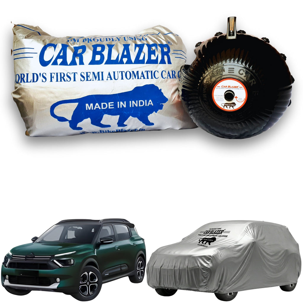 CarBlazer full body waterproof car cover helping protect mid-size SUV rays of Suns from dust accumulation, rainwater, bird droppings and prolonged sunlight exposure for Citroen    Aircross all car models.