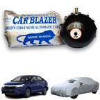 CarBlazer portable semi automatic car cover system delivering quick full body protection for executive sedans with waterproof and tear resistant fabric for Honda City Apex Edition all car models.