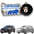 CarBlazer portable waterproof full body car cover protecting luxury SUV rays of Suns during executive travel, long distance journeys and changing weather conditions Soft Scratproof, water, Dust & Wind resistant car coverfor Hyundai Tucson all car models.