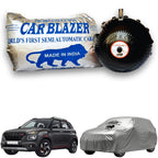CarBlazer portable waterproof full body car cover protecting compact SUV rays of Suns from changing weather during everyday driving and weekend travel water, Dust & Wind resistant car coverfor Hyundai Venue N Line all car models.