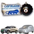 CarBlazer full body waterproof car cover helping protect compact hatchbacks from dust accumulation, rainwater, Heat Resistant, Sunlight Reflective and everyday outdoor conditions  for New Citroen eC3 all car models.