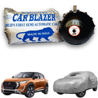 CarBlazer portable full body car cover providing dependable protection for compact SUV rays of Suns during daily outdoor, residential and roadside parking water, Dust & Wind resistant car coverfor  all car models.for Nissan Magnite all car models.
