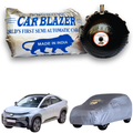 CarBlazer full body waterproof car cover helping protect compact SUV rays of Suns from dust accumulation, rainwater, bird droppings and prolonged sunlight exposure water, Dust & Wind resistant car coverfor Tata Curvv all car models.