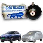 CarBlazer portable full body car cover providing dependable protection for full-size SUVs during highway touring, outdoor parking and everyday use  Soft Scratproof, water, Dust & Wind resistant car coverfor Tata Harrier EV all car models.