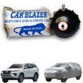 CarBlazer semi automatic waterproof car cover engineered for full-size SUVs with complete protection against rain, dust and harmful UV exposure  Soft Scratproof, water, Dust & Wind resistant car coverfor Toyota Fortuner Legender all car models.