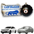 CarBlazer waterproof portable car cover providing complete all weather protection for executive sedans with durable tear resistant construction water, Dust & Wind resistant car coverfor Volkswagen Virtus Sport all car models.