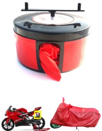 TVS Apache RTR 310 RED device RED cover