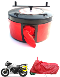 TVS apache 180 RED device RED cover