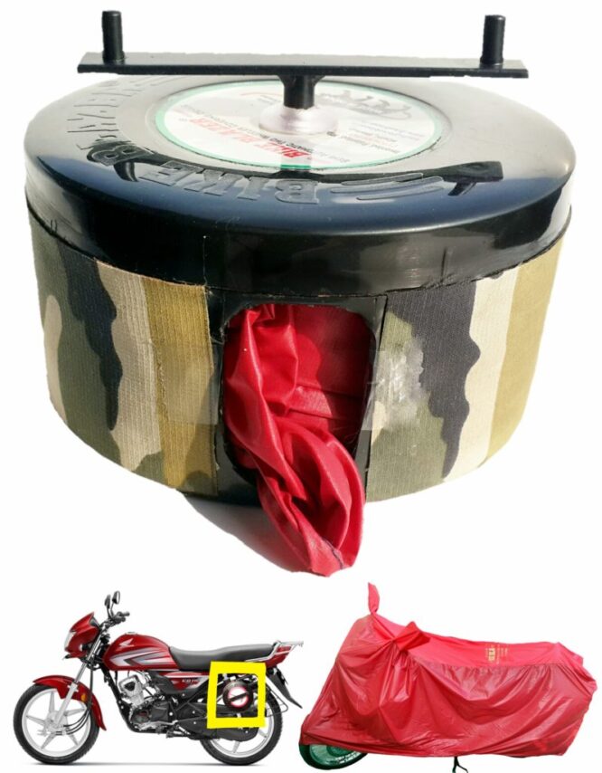 HONDA CD 110 ARMY device RED cover bike blazer semi automatic bike cover for honda CD 110 2