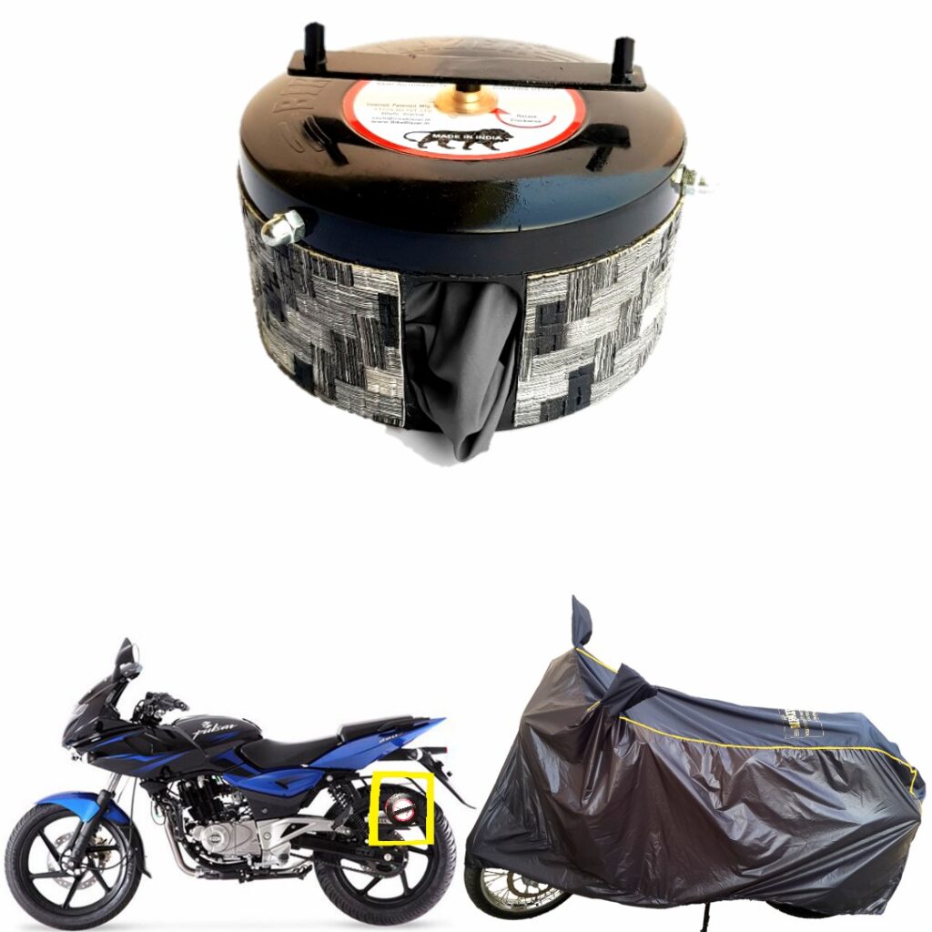 Lockable best sale bike cover