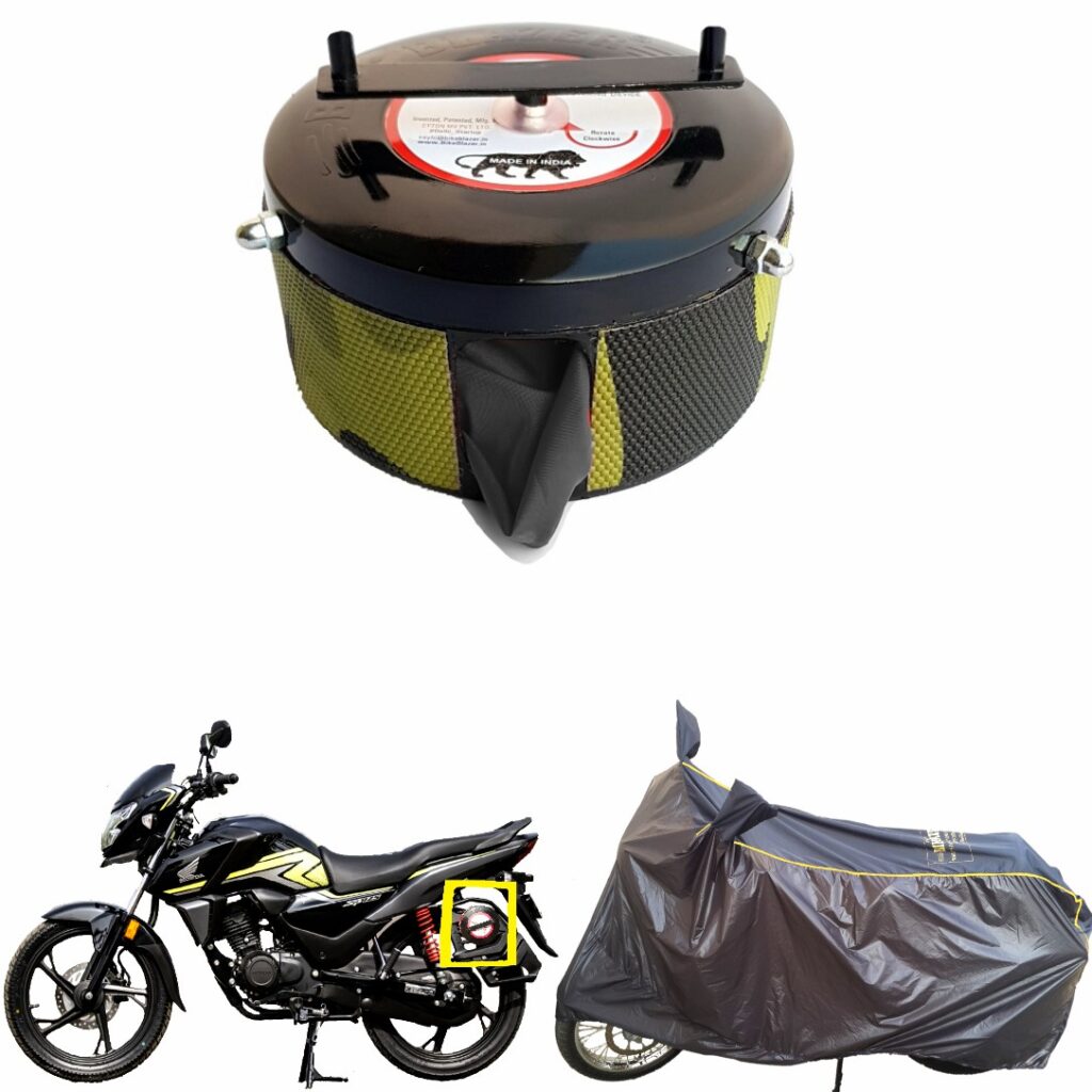 Honda shine sp store bike cover