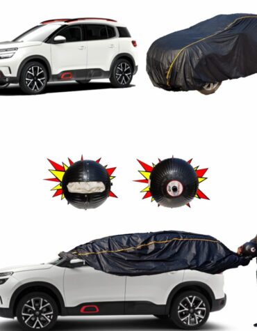 SEBONGO Car Cover For Citroen C3 Aircross (With Mirror Pockets
