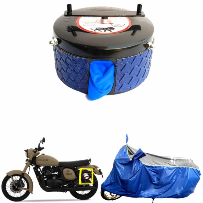 BIKEBLAZER® – Semi Automatic Bike Covers for Jawa 42 Bobber
