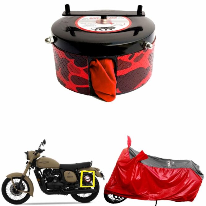 BIKEBLAZER® – Semi Automatic Bike Covers for Jawa 42 Bobber