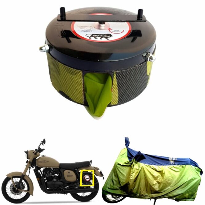 BIKEBLAZER® – Semi Automatic Bike Covers for Jawa 42 Bobber