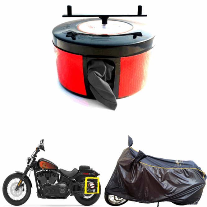 BIKEBLAZER® – Semi Automatic Bike Covers for Harley Davidson Heritage Classic