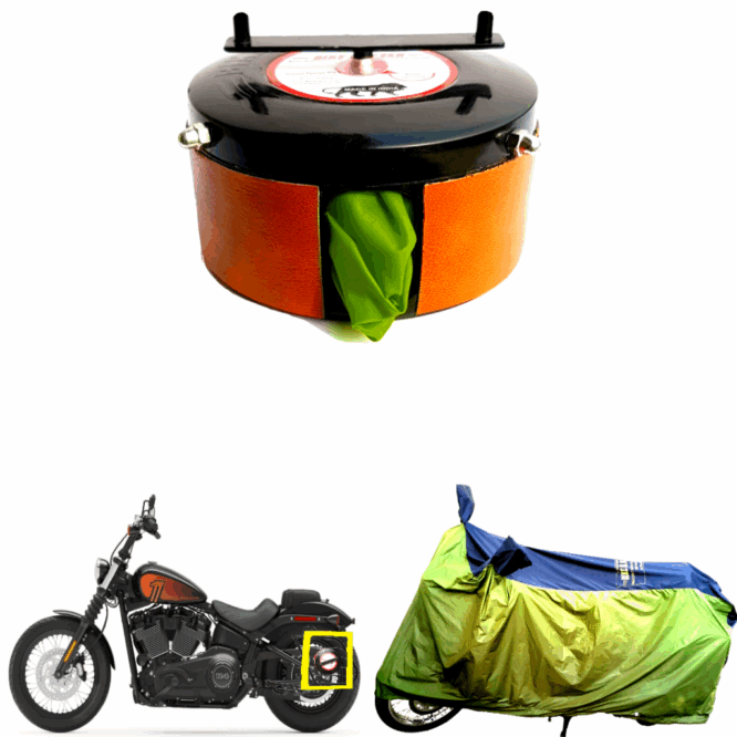 BIKEBLAZER® – Semi Automatic Bike Covers for Harley Davidson Heritage Classic