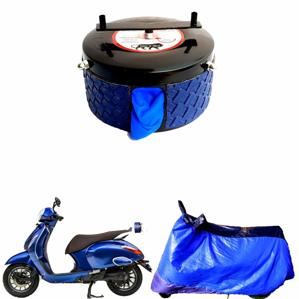 Autofy Universal Bike Cover UV Protection & Dustproof Bike Body Cover for  Two Wheeler Bike Scooter Scooty Activa with Carry Bag -