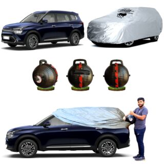 Car-cover-for-KIA-CARENS-Waterproof-Car cover Dust-proof-Heat-Proof-Sun-UV-Custom-fit-cover-for-Kia-sonet-Seltos-carnival-Carens-SILVER