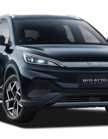 CARBLAZER Portable & Semi-Automatic Full Body Car Covers, Heavy Duty Device, 100% Dust & WATER PROOF, Anti-Theft & Scratch Proof Covers, custom fit for BYD Atto 3