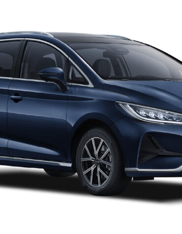 CARBLAZER Portable & Semi-Automatic Full Body Car Covers, Heavy Duty Device, 100% Dust & WATER PROOF, Anti-Theft & Scratch Proof Covers, custom fit for BYD eMax 7