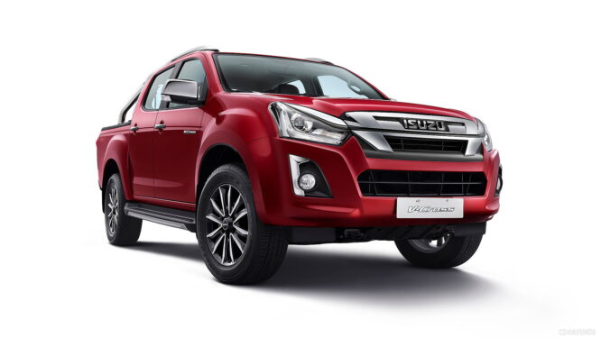 CARBLAZER Portable & Semi-Automatic Full Body Car Covers, Heavy Duty Device, 100% Dust & WATER PROOF, Anti-Theft & Scratch Proof Covers, custom fit for Isuzu D-Max