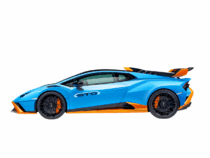 CARBLAZER Portable & Semi-Automatic Full Body Car Covers, Heavy Duty Device, 100% Dust & WATER PROOF, Anti-Theft & Scratch Proof Covers, custom fit for Lamborghini Huracan STO