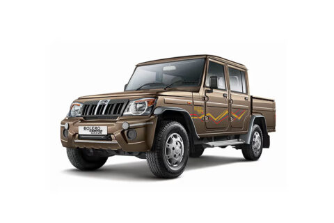 CARBLAZER Portable & Semi-Automatic Full Body Car Covers, Heavy Duty Device, 100% Dust & WATER PROOF, Anti-Theft & Scratch Proof Covers, custom fit for Mahindra Bolero Camper Gold Zx