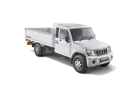 CARBLAZER Portable & Semi-Automatic Full Body Car Covers, Heavy Duty Device, 100% Dust & WATER PROOF, Anti-Theft & Scratch Proof Covers, custom fit for Mahindra Bolero Pik-Up
